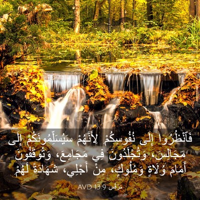 Picture 03 - مَرْقُس 13:9 AVD - فَٱنْظُرُوا إِلَى - Bible Verse Picture