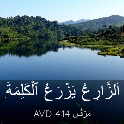 Picture 03 - مَرْقُس 4:14 AVD - اَلزَّارِعُ يَزْرَعُ - Bible Verse Picture