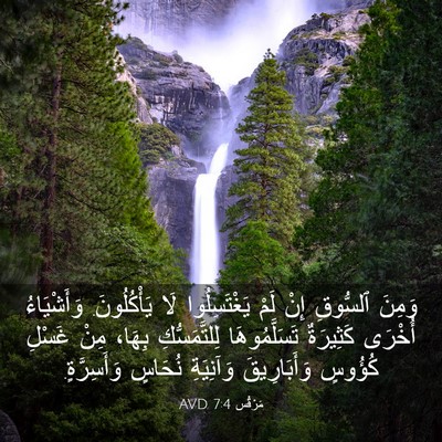Picture 03 - مَرْقُس 7:4 AVD - وَمِنَ ٱلسُّوقِ إِنْ لَمْ - Bible Verse Picture