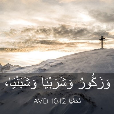 Picture 03 - نَحَمْيَا 10:12 AVD - وَزَكُّورُ وَشَرَبْيَا - Bible Verse Picture