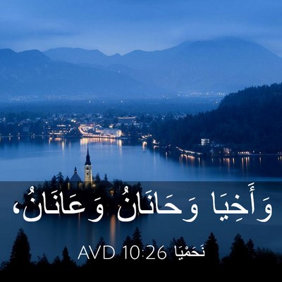Picture 03 - نَحَمْيَا 10:26 AVD - وَأَخِيَا وَحَانَانُ - Bible Verse Picture