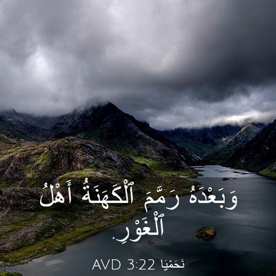 Picture 03 - نَحَمْيَا 3:22 AVD - وَبَعْدَهُ رَمَّمَ - Bible Verse Picture