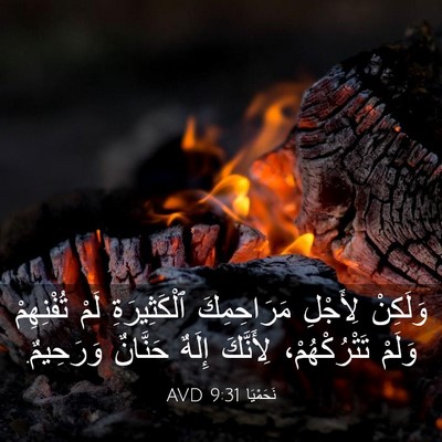 Picture 03 - نَحَمْيَا 9:31 AVD - وَلَكِنْ لِأَجْلِ - Bible Verse Picture