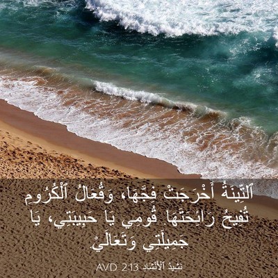 Picture 03 - نَشِيدُ ٱلْأَنْشَادِ 2:13 AVD - ٱلتِّينَةُ أَخْرَجَتْ - Bible Verse Picture