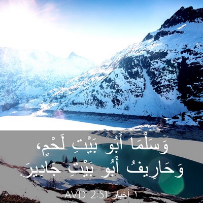 Picture 03 - ١ أخبار 2:51 AVD - وَسَلْمَا أَبُو بَيْتِ - Bible Verse Picture