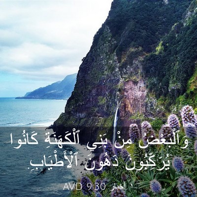 Picture 03 - ١ أخبار 9:30 AVD - وَٱلْبَعْضُ مِنْ بَنِي - Bible Verse Picture