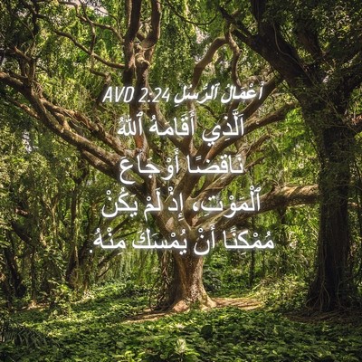 Picture 04 - أَعْمَالُ ٱلرُّسُلِ 2:24 AVD - اَلَّذِي أَقَامَهُ ٱللهُ - Bible Verse Picture
