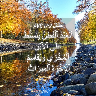 Picture 04 - أَمْثَالٌ 17:2 AVD - اَلْعَبْدُ ٱلْفَطِنُ - Bible Verse Picture