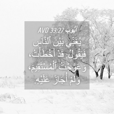 Picture 04 - أَيُّوبَ 33:27 AVD - يُغَنِّي بَيْنَ ٱلنَّاسِ - Bible Verse Picture