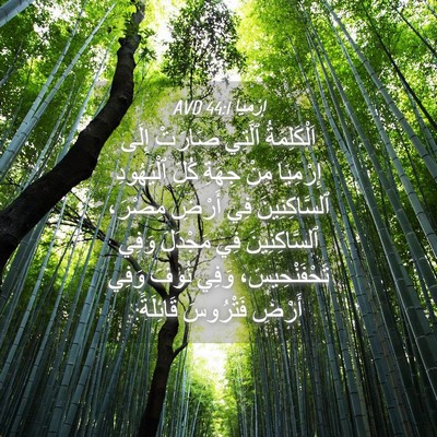 Picture 04 - إِرْمِيَا 44:1 AVD - اَلْكَلِمَةُ ٱلَّتِي - Bible Verse Picture