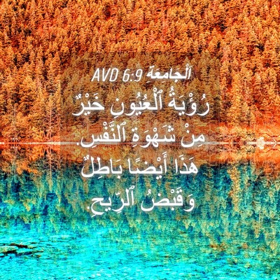 Picture 04 - اَلْجَامِعَةِ 6:9 AVD - رُؤْيَةُ ٱلْعُيُونِ - Bible Verse Picture