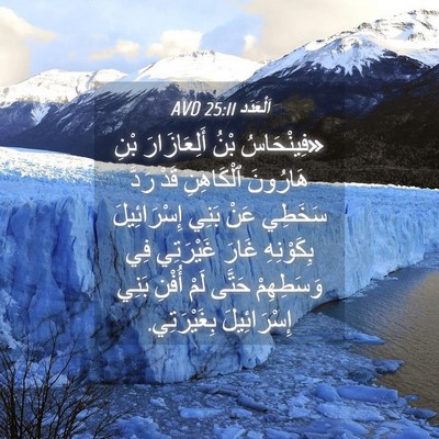 Picture 04 - اَلْعَدَد 25:11 AVD - «فِينْحَاسُ بْنُ - Bible Verse Picture