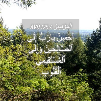 Picture 04 - اَلْمَزَامِيرُ 125:4 AVD - أَحْسِنْ يَارَبُّ إِلَى - Bible Verse Picture