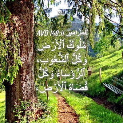 Picture 04 - اَلْمَزَامِيرُ 148:11 AVD - مُلُوكُ ٱلْأَرْضِ وَكُلُّ - Bible Verse Picture