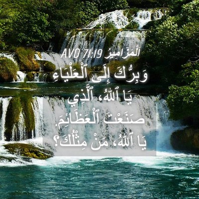 Picture 04 - اَلْمَزَامِيرُ 71:19 AVD - وَبِرُّكَ إِلَى - Bible Verse Picture