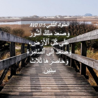 Picture 04 - اَلْمُلُوكِ ٱلثَّانِي 17:5 AVD - وَصَعِدَ مَلِكُ أَشُّورَ - Bible Verse Picture