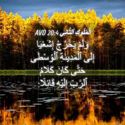 Picture 04 - اَلْمُلُوكِ ٱلثَّانِي 20:4 AVD - وَلَمْ يَخْرُجْ إِشَعْيَا - Bible Verse Picture