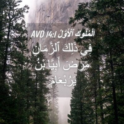 Picture 04 - اَلْمُلُوكِ ٱلْأَوَّلُ 14:1 AVD - فِي ذَلِكَ ٱلزَّمَانِ - Bible Verse Picture