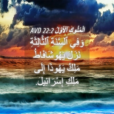 Picture 04 - اَلْمُلُوكِ ٱلْأَوَّلُ 22:2 AVD - وَفِي ٱلسَّنَةِ - Bible Verse Picture