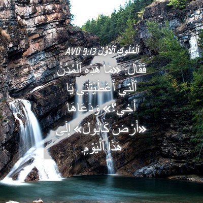 Picture 04 - اَلْمُلُوكِ ٱلْأَوَّلُ 9:13 AVD - فَقَالَ: «مَا هَذِهِ - Bible Verse Picture
