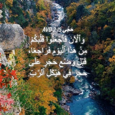 Picture 04 - حَجَّي 2:15 AVD - وَٱلْآنَ فَٱجْعَلُوا - Bible Verse Picture