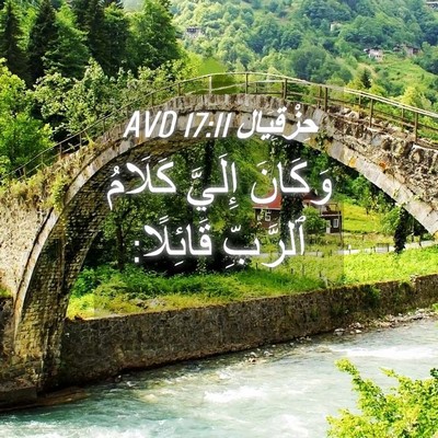 Picture 04 - حِزْقِيَال 17:11 AVD - وَكَانَ إِلَيَّ كَلَامُ - Bible Verse Picture
