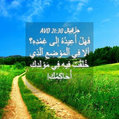 Picture 04 - حِزْقِيَال 21:30 AVD - فَهَلْ أُعِيدُهُ إِلَى - Bible Verse Picture
