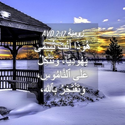 Picture 04 - رُومِيَةَ 2:17 AVD - هُوَذَا أَنْتَ تُسَمَّى - Bible Verse Picture