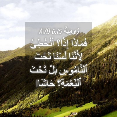 Picture 04 - رُومِيَةَ 6:15 AVD - فَمَاذَا إِذًا؟ - Bible Verse Picture