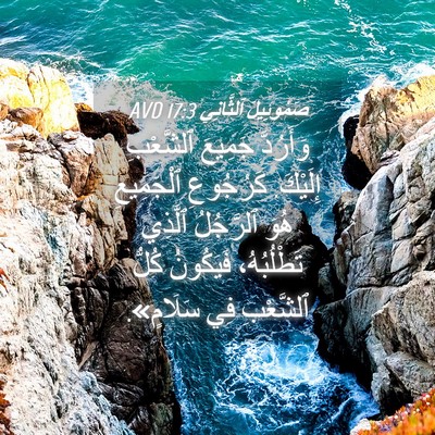 Picture 04 - صَمُوئِيلَ ٱلثَّانِي 17:3 AVD - وَأَرُدَّ جَمِيعَ - Bible Verse Picture