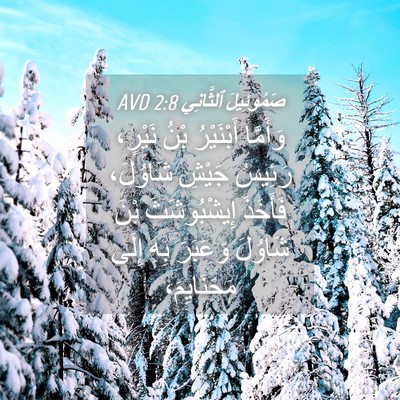 Picture 04 - صَمُوئِيلَ ٱلثَّانِي 2:8 AVD - وَأَمَّا أَبْنَيْرُ بْنُ - Bible Verse Picture