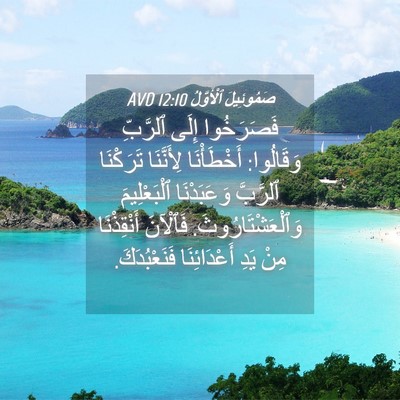 Picture 04 - صَمُوئِيلَ ٱلْأَوَّلُ 12:10 AVD - فَصَرَخُوا إِلَى ٱلرَّبِّ - Bible Verse Picture