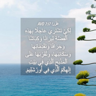 Picture 04 - عَزْرَا 7:17 AVD - لِكَيْ تَشْتَرِيَ - Bible Verse Picture