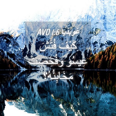 Picture 04 - عُوبَدْيَا 1:6 AVD - كَيْفَ فُتِّشَ عِيسُو - Bible Verse Picture