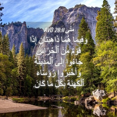 Picture 04 - مَتَّى 28:11 AVD - وَفِيمَا هُمَا - Bible Verse Picture