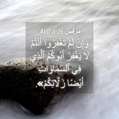 Picture 04 - مَرْقُس 11:26 AVD - وَإِنْ لَمْ تَغْفِرُوا - Bible Verse Picture