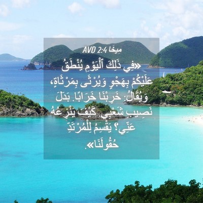 Picture 04 - مِيخَا 2:4 AVD - «فِي ذَلِكَ ٱلْيَوْمِ - Bible Verse Picture