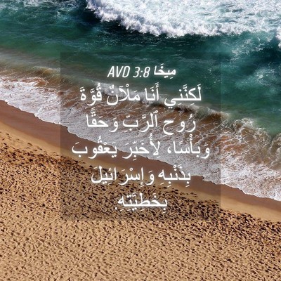 Picture 04 - مِيخَا 3:8 AVD - لَكِنَّنِي أَنَا مَلْآنٌ - Bible Verse Picture