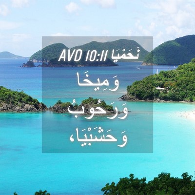 Picture 04 - نَحَمْيَا 10:11 AVD - وَمِيخَا وَرَحُوبُ - Bible Verse Picture