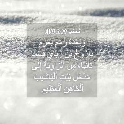 Picture 04 - نَحَمْيَا 3:20 AVD - وَبَعْدَهُ رَمَّمَ - Bible Verse Picture