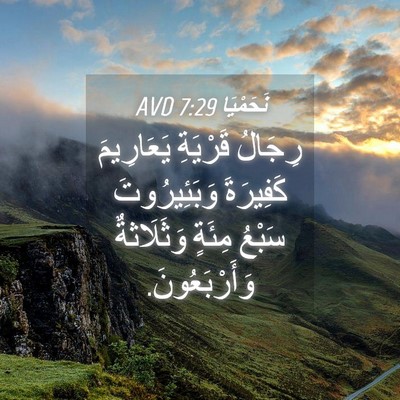 Picture 04 - نَحَمْيَا 7:29 AVD - رِجَالُ قَرْيَةِ - Bible Verse Picture