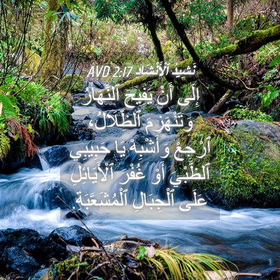 Picture 04 - نَشِيدُ ٱلْأَنْشَادِ 2:17 AVD - إِلَى أَنْ يَفِيحَ - Bible Verse Picture