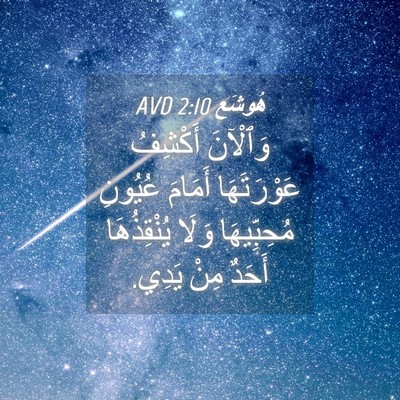 Picture 04 - هُوشَع 2:10 AVD - وَٱلْآنَ أَكْشِفُ - Bible Verse Picture