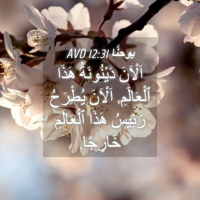 Picture 04 - يوحنَّا 12:31 AVD - اَلْآنَ دَيْنُونَةُ هَذَا - Bible Verse Picture