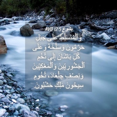 Picture 04 - يَشُوع 12:5 AVD - وَٱلْمُتَسَلِّطِ عَلَى - Bible Verse Picture
