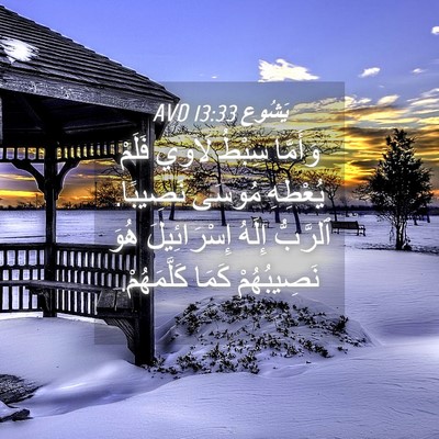 Picture 04 - يَشُوع 13:33 AVD - وَأَمَّا سِبْطُ لَاوِي - Bible Verse Picture