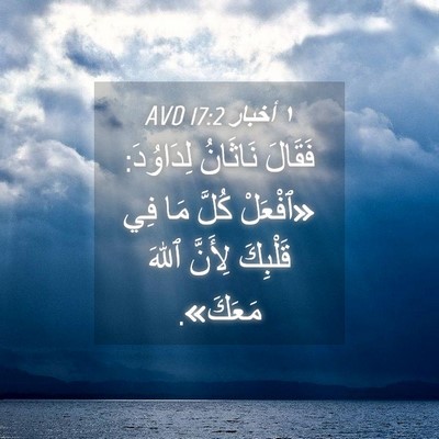 Picture 04 - ١ أخبار 17:2 AVD - فَقَالَ نَاثَانُ - Bible Verse Picture