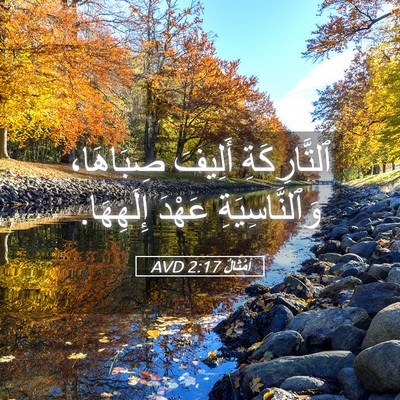 Picture 05 - أَمْثَالٌ 2:17 AVD - ٱلتَّارِكَةِ أَلِيفَ - Bible Verse Picture