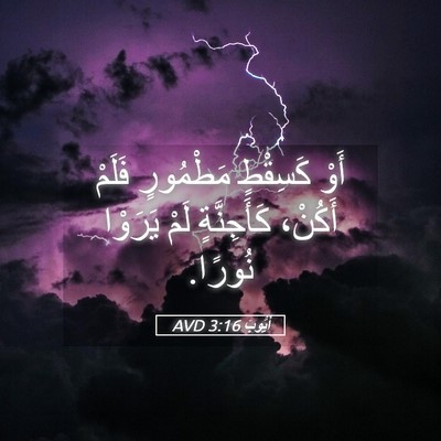 Picture 05 - أَيُّوبَ 3:16 AVD - أَوْ كَسِقْطٍ مَطْمُورٍ - Bible Verse Picture