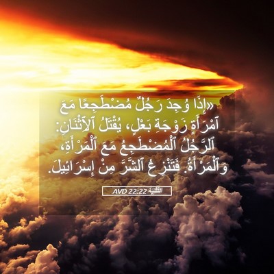 Picture 05 - اَلتَّثْنِيَة 22:22 AVD - «إِذَا وُجِدَ رَجُلٌ - Bible Verse Picture